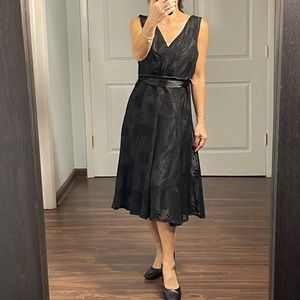 Papillon Vancouver Los Angeles Black Cocktail Dress size M